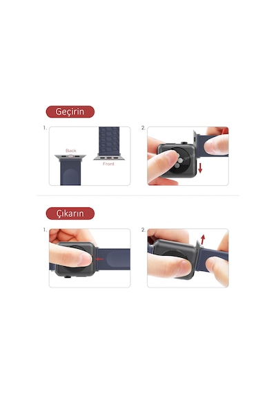 Apple Watch Uyumlu Silikon Kayış 42-44-45-46-49mm Terletmeyen Yumuşak Spor Günlük Kullanım Apple Watch Band Çok Renkli Apple Watch Uyumlu Silikon Kayış 42-44-45-46-49mm Terletmeyen Yumuşak Spor Günlük Kullanım Apple Watch Band Çok Renkli