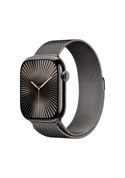 Apple Watch Series 10 GPS + Cellular 46 MM Titanyum Kasa Milano Loop S/M Akıllı Saat (Apple Türkiye Garantili)
