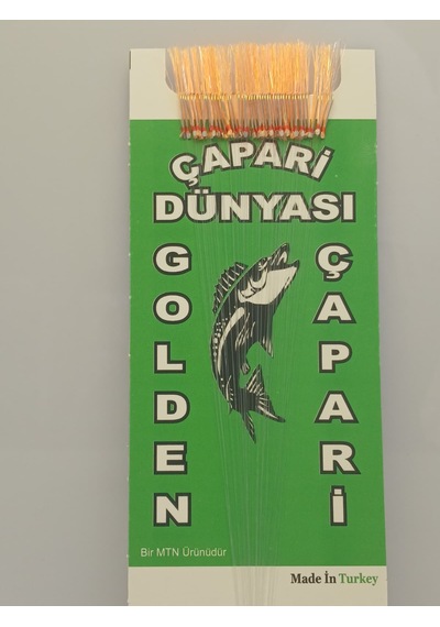 Golden 50 İğneli İstavrit Kösteği 11 No Beyaz İğne -0,12 Mm -0,15 Mm Köstek Turuncu