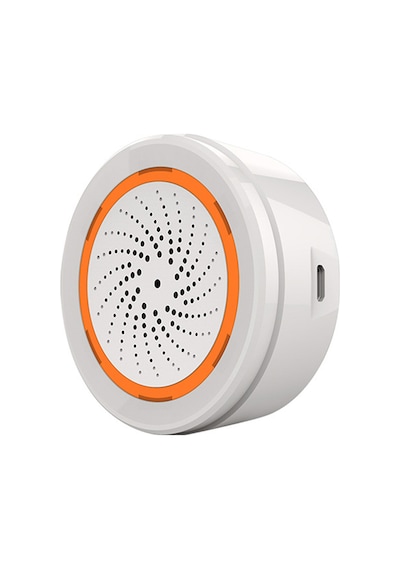 Tuya Wifi Akıllı Siren Sensörü Sesli Ve Görsel Alarm 90db Yüksek Sesli Alarm App Uzaktan Kontrol Ev Güvenlik Sistemi Akıllı Hayat İle Uyumlu