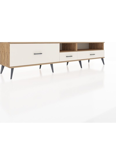 Hyperion Tv Ünitesi 2 Raflı 3 Çekmeceli 220x44x51 Çam-çam/aytaşı Atlas Çam/aytası - Atlas Çam Hyperion Tv Ünitesi 2 Raflı 3 Çekmeceli 220x44x51 Çam-çam/aytaşı Atlas Çam/aytası - Atlas Çam