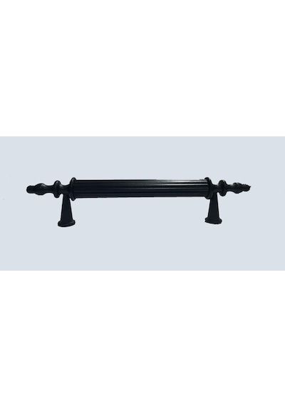 Hırdavatım Hırdavatım Siyah Mobilya Dolap Çekmece Kulp 128 Mm