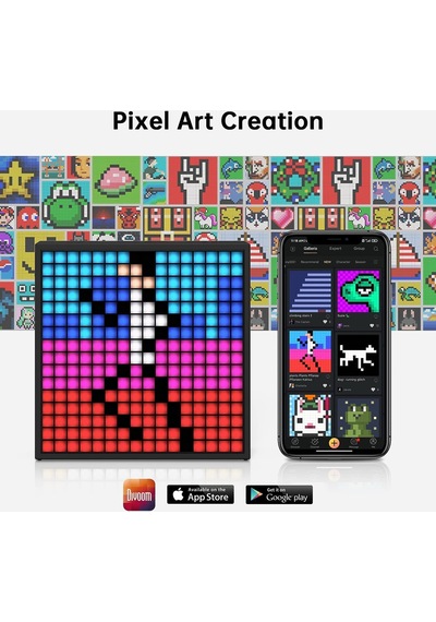 Divoom Timebox Evo 16x16 Led Ekranlı Pixel Art Bluetooth Hoparlör