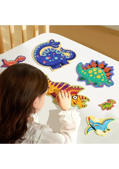 Mideer My First Puzzle Sevimli Dinozorlar Md1460
