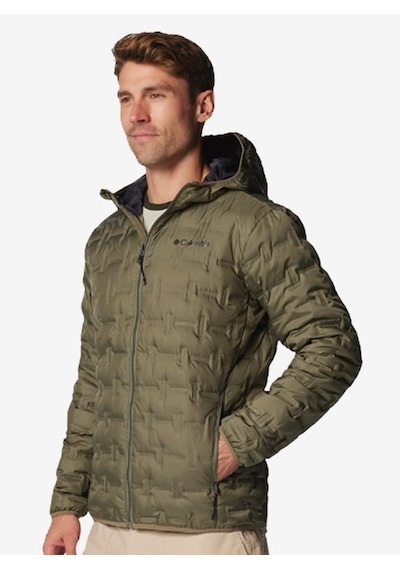 Columbia Wo6610 Delta Ridge Iı Down Hooded Jacket Erkek Mont Haki
