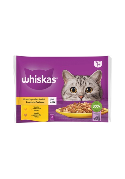 Whiskas Kümes Hayvanları Ziyafeti Poşet Yaş Mama