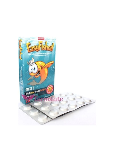 Easyfishoil 30 Çiğnenebilir Jel Tablet