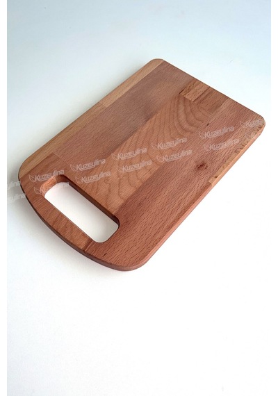 Doğal Ahşap Kesme Tahtası Ve Sunumluk 30x20 Cm Kayın Ağacı - Kl-kes763 Ahşap