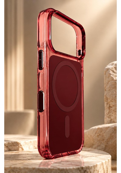 Sert Tpu Overcover Premium Kılıf İphone 17/18 Pro İle Uyumlu Magsafe