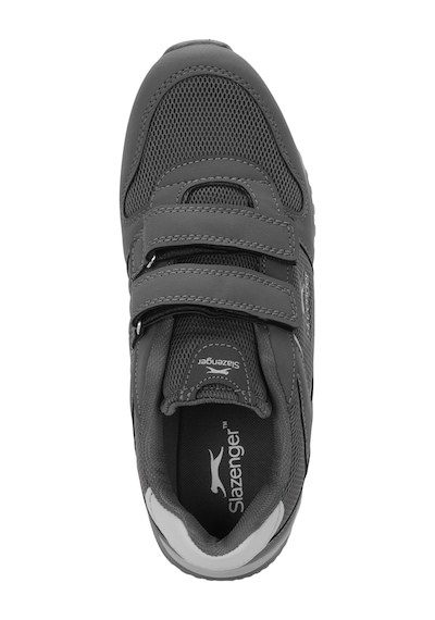 Slazenger Allure I Kadın Cırt Cırtlı Koyu Gri Günlük Spor Ayakkabısı