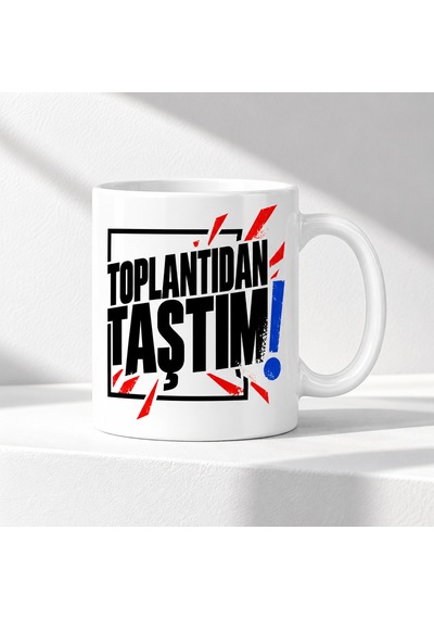 Mmb-trade Toplantıdan Taştım Tasarımlı Porselen Kupa - Model 667 Mmbz