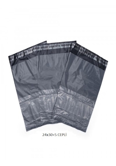 Cac Plastik 24x30+5 Cepli Kargo Poşeti 500 Adet 500