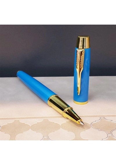 Hubrendy Emin Turkuaz Metal Roller Kalem