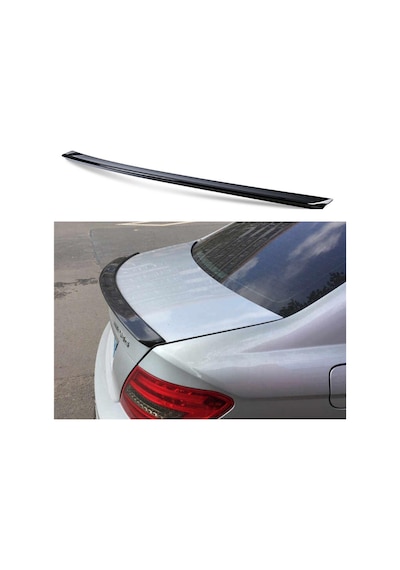 Mercedes C Serisi W204 Bagaj Üstü Piano Black Spoiler