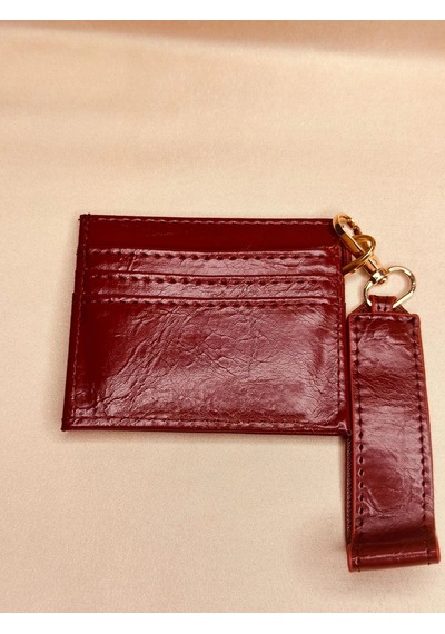 Elora Atelier Bordo Fiyonk Kartlık Çok Renkli