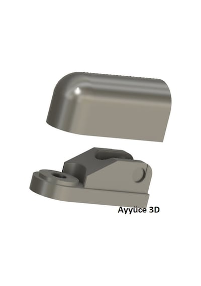 Ayyüce 3d Peugeot 107 Citroen C1 Arka Silecek Menteşe Ve Kapağı