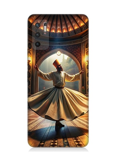 Xiaomi Redmi Note 10 5g Uyumlu Mevlevi Semazen Desenli Silikon Kılıf