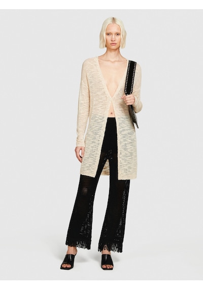 Sisley Viskoz Karışımlı Örgü Motifli Saçak Paça Coulotte Pantolon Kadın Siyah Pantolon - 324p196pmf008 Sisley Viskoz Karışımlı Örgü Motifli Saçak Paça Coulotte Pantolon Kadın Siyah Pantolon - 324p196pmf008