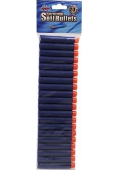 Mermisi Sünger Yedek Mermi Soft Bullet 100'lü