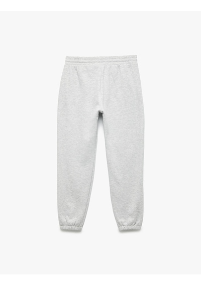 Koton Beli Lastikli Cep Detaylı Basic Jogger Eşofman Altı Gri Melanj 6wak40210nk GRİ MELANJ Koton Beli Lastikli Cep Detaylı Basic Jogger Eşofman Altı Gri Melanj 6wak40210nk GRİ MELANJ