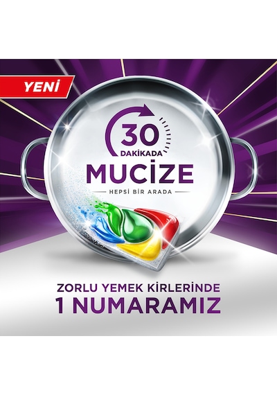 Mucize Bulaşık Makinesi Deterjanı Kapsülü/tableti 30 Yıkama