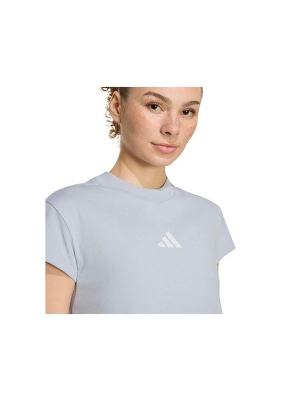 Adidas Z.n.e. Baby Kadın Mavi Yuvarlak Yaka Tişört Mavi