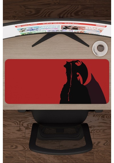 Devilman Crybaby Anime V2 - 70x30 Xl Gaming Kauçuk Kaymaz Taban Mouse Pad Fare Altlığı