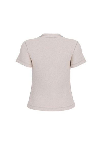 Guess Colette Kısa Kollu Kadın Krem T-shirt V4yı21kcdh1-fj8n Krem