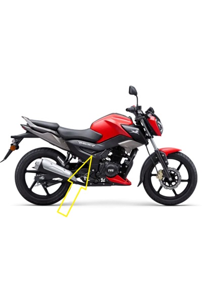 Tvs Raider 125 Sele Altı Yan Karenaj Sağ Etiketli
