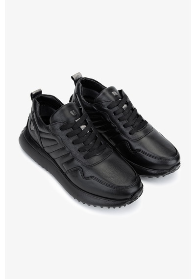 Valmenti Kadın Hakiki Deri Siyah Deri Sneakers & Spor Ayakkabı 1065 901 Bn Ayk Sk25-26 Sıyah Dr Siyah