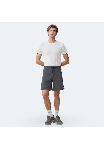 Slazenger VILTE I Erkek Cepli Koyu Gri Şort