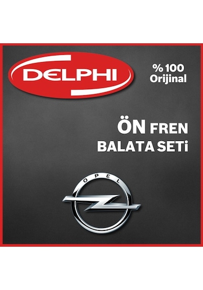 Opel Astra J Delphi Ön Fren Balata Takımı