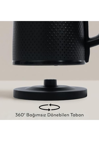 Ctm-130 Dempro Double Çelik Çaycı İnox 2000w, 1.7l Su Isıtıcı, 1.2l Demlik, 304 Paslanmaz Çelik, Sıcak Tutma, El Yakmayan Gövde