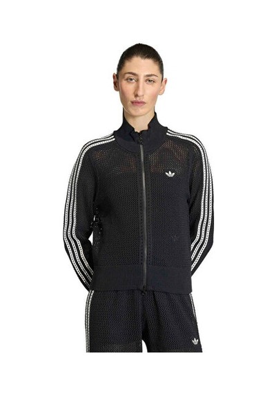 Adidas Crochet Tt Kadın Günlük Ceket Kc6497 Siyah