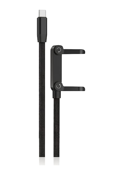 U26 Type-c To Type-c 60w Standli Hızlı Şarj Kablosu Dayanıklı Örgü Kablo