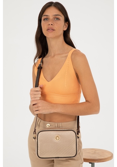 U.S. Polo Assn. Kadın Sarı Çapraz Çanta 50293694-VR096