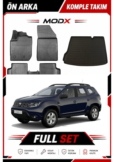Volkswagen Polo 2008-2017 Universal Havuzlu Paspas Takımı Krom
