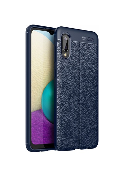 Galaxy A02 Kılıf Auto Focus Kapak - Lacivert