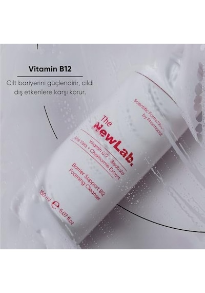 The Newlab. Bariyer Güçlendirici & Onarıcı B12 Yüz Serumu Ceramide Complex + Bisabolol 30 Ml