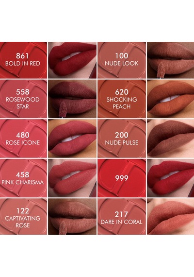 Dior Rouge Dior On Stage Ink Blur Matte No Transfer Liquid Lipstick - Ruj 122 Diğer