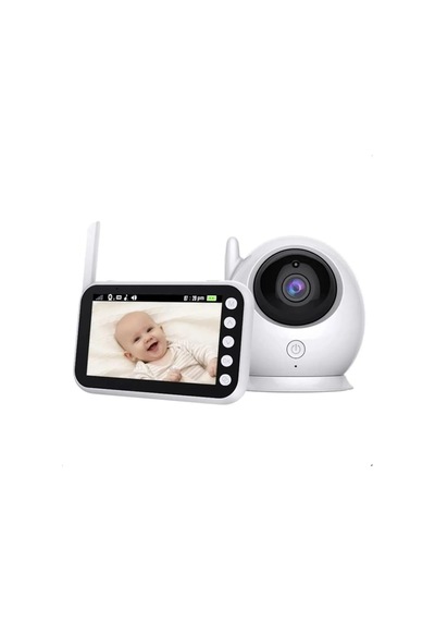 Bebek Kamerası 4.3 Lcd Iki Yönlü Ses Oda Sıcaklık Takibi Hd Gece Görüşü Alarm & Hatırlatma Genel