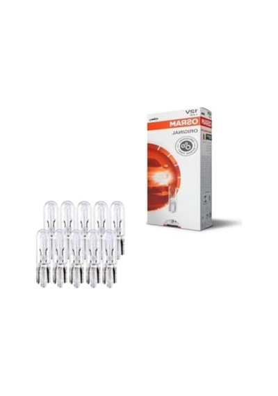 12v Dipsiz Gösterge Ampulü, 10 Adet Paket