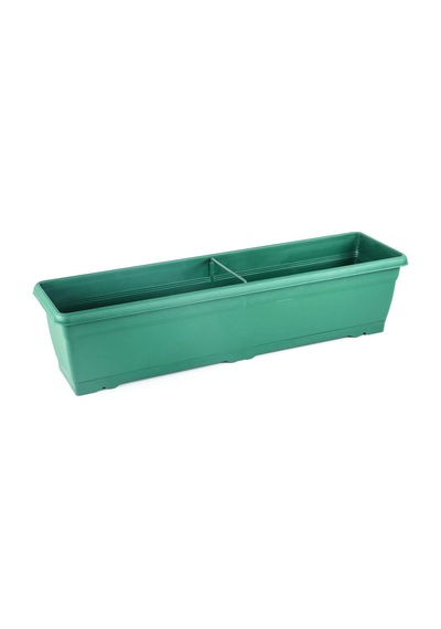 V630 Villa Balkon Saksı Tabaklı 72cm, 14 Litre Yeşil