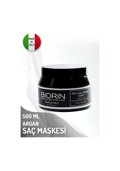 Biorin Professional Age Argan Saç Maskesi 500 ML