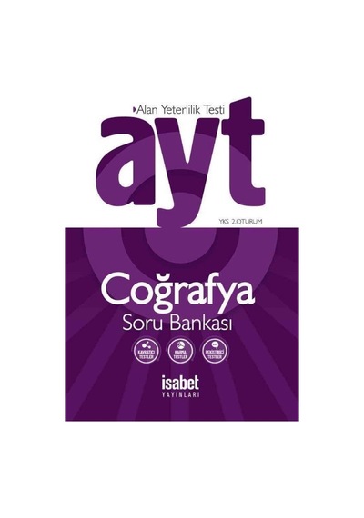 Ayt Coğrafya Soru Bankası Isabet Yayınları