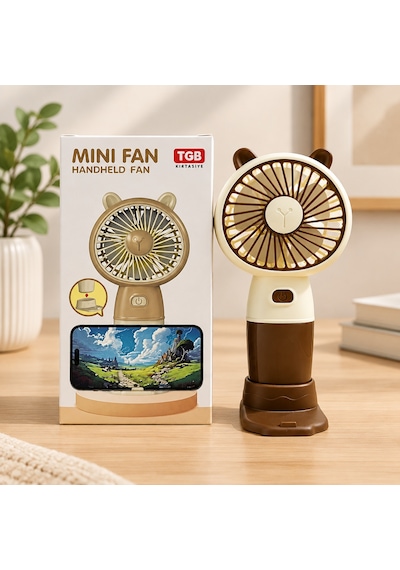 Kulaklı Kademeli El Fanı - 2328