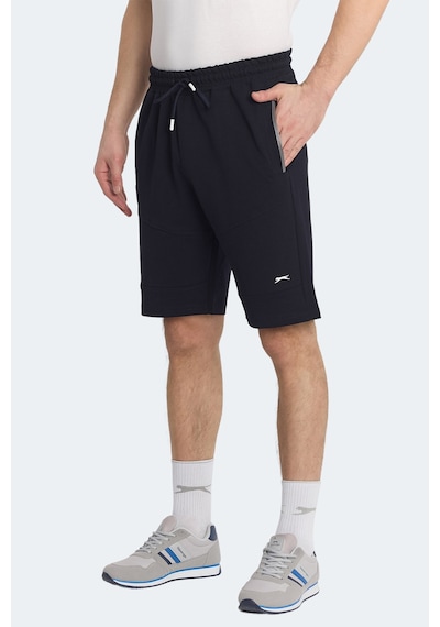 Slazenger Nasım 2 Li Set Erkek Şort Siyah - Lacivert