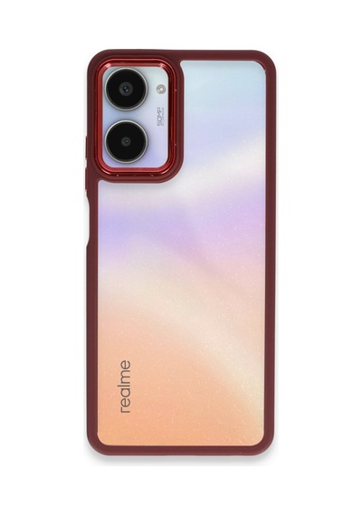10 Pro 5g Kılıf Dora Kapak - Kırmızı