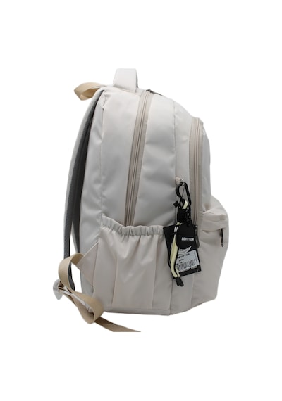 Bej Unisex Okul Çantası Su Geçirmez Kumaş Unisex Okul Sırt Çantası 2200 Bej