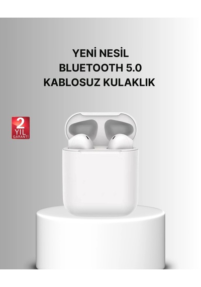 Dokunmatik Kontrollü 2. Nesil Bluetooth 5.0 Uzun Pil Ömürlü Kulaklık Renkli